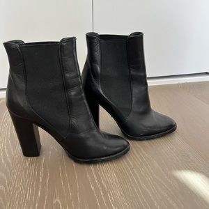 Ralph Lauren Polo Leather Bootie, size 37.5/ US 7.5